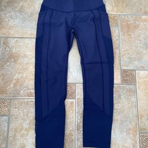Lululemon Fast & Free leggings in Indigo